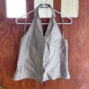 Banana Republic Halter Top. 100% SILK. Size Small